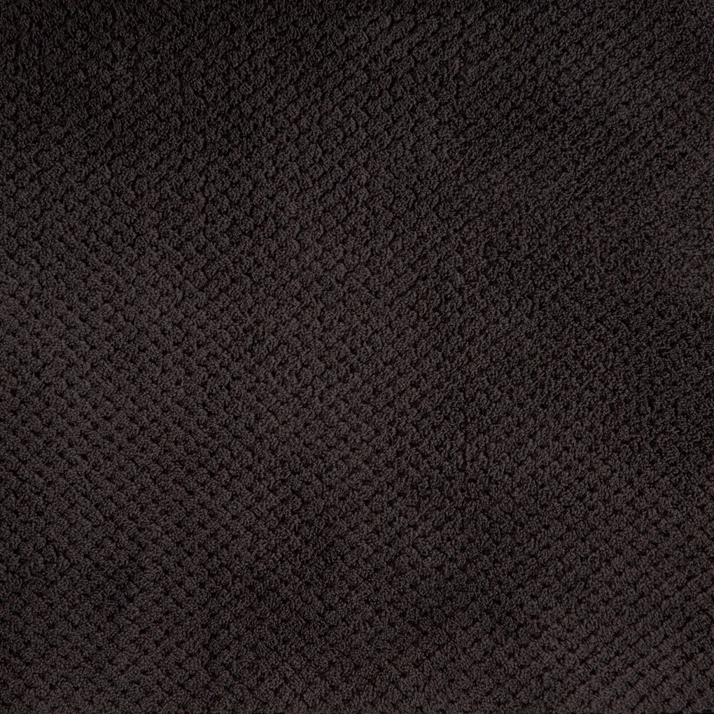 RÝCHLOSCHNÚCI UTERÁK Z MIKROVLÁKNA ZOE1 70X140 CM ČIERNA