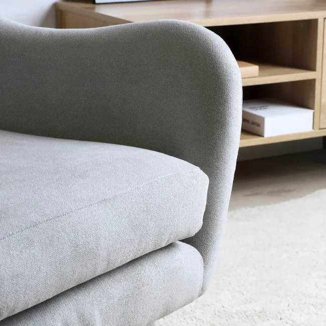 Kreslo SAMMAS svetlosivé ALL 838236