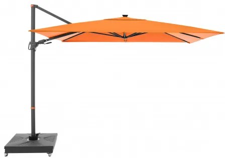 Doppler myZone 220 x 300 cm LED - záhradný naklápací bočný slnečník - 2. akosť (S274)