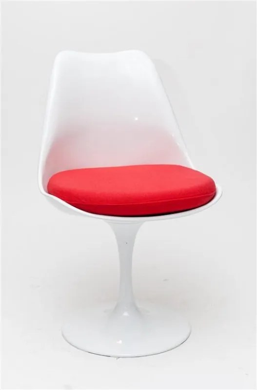 ArtD Jedálenská stolička Tul inšpirovaná Tulip Chair Farba: Červená