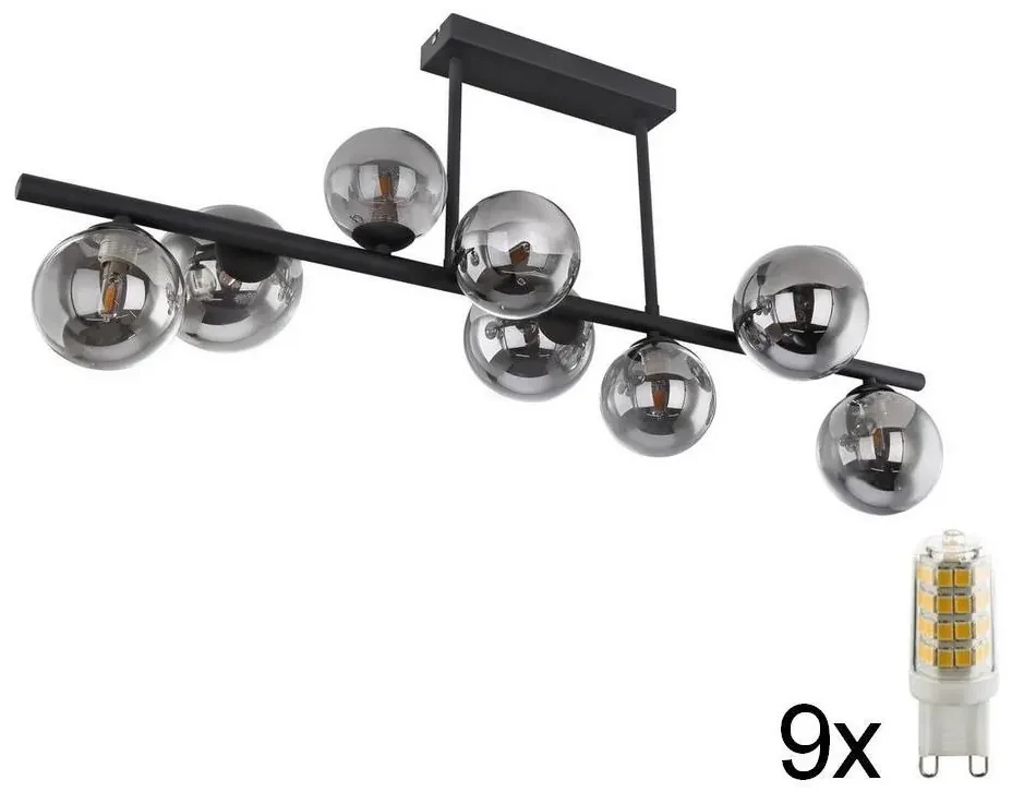Globo 56133-9D - LED Luster na tyči RIHA 9xG9/3W/230V GL5699