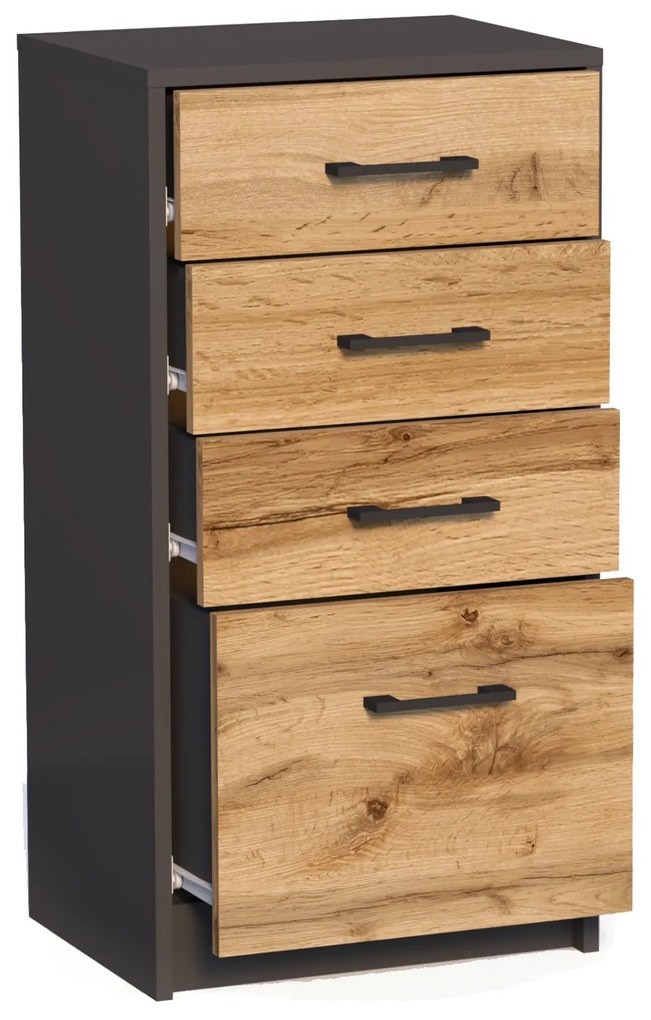 Komoda JULIA K14 Biela