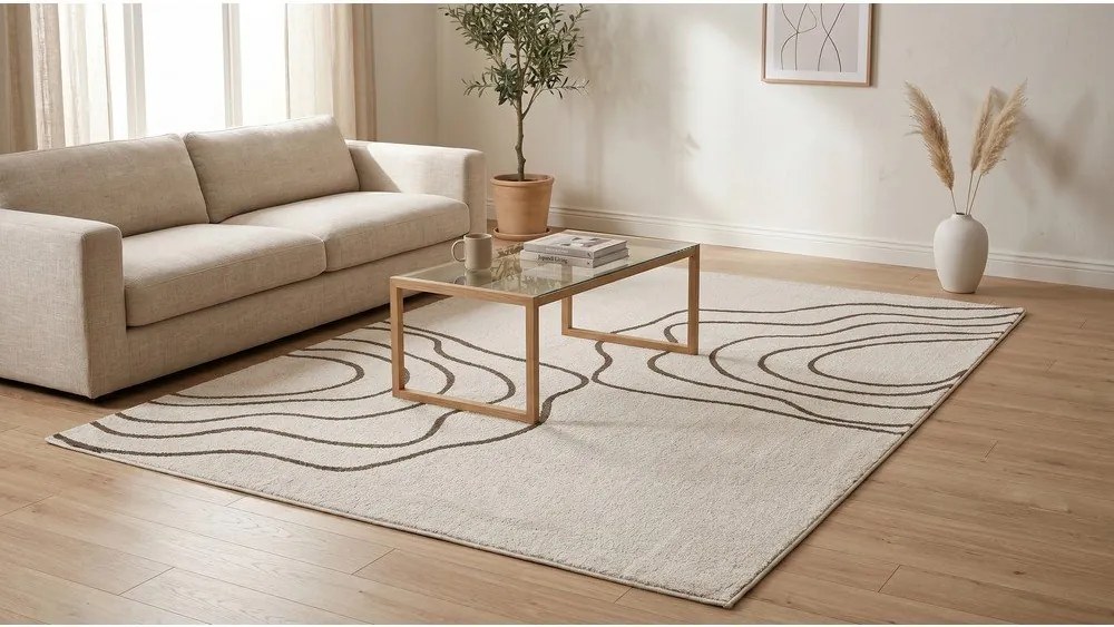 Béžový koberec 160x230 cm Pulse – ESTE