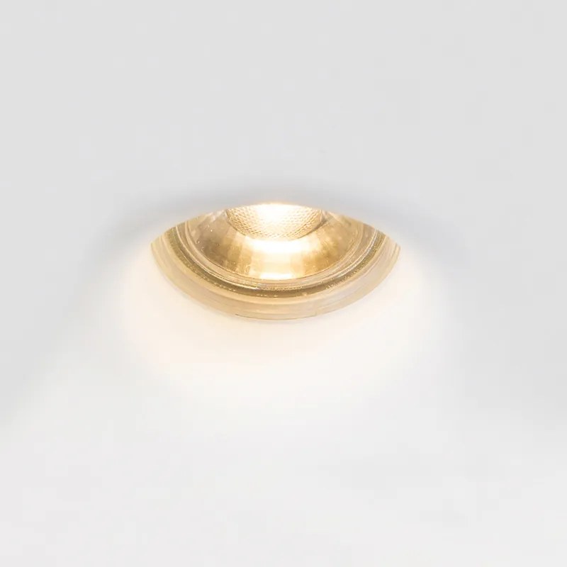 Inteligentné zapustené bodové svietidlo biele 12 cm okrúhle vrátane Wifi GU10 50 mm - Gypsy