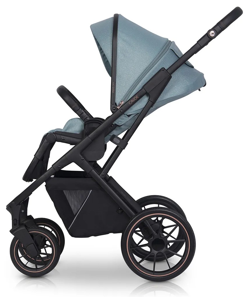 Športový kočík Cavoe Axo Shine Boho Green