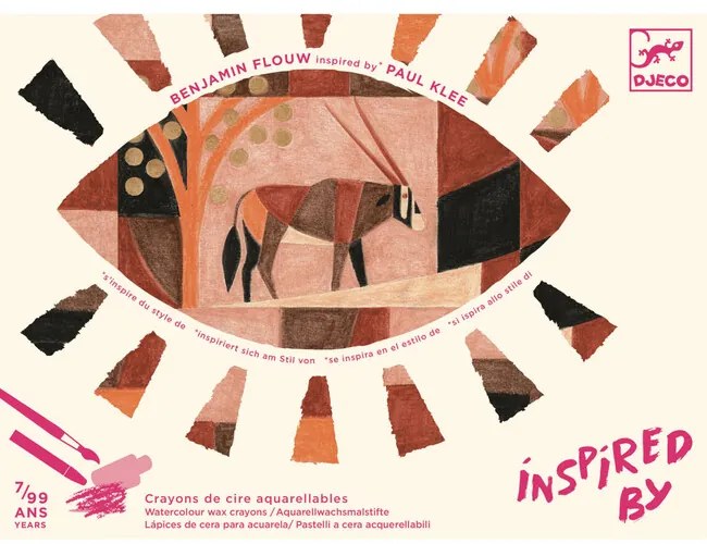 Djeco Kreatívna sada Inspired By Paul Klee Púšť