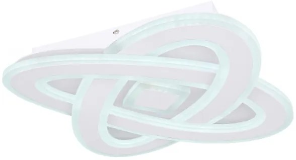 Globo 48287-36 - LED stmievateľné stropné svietidlo LARIO LED/36W/230V pr. 50 cm