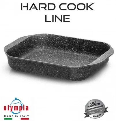 pekáč HARD COOK 35x25cm z litého hliníku s minerálním kameninovým povrchem