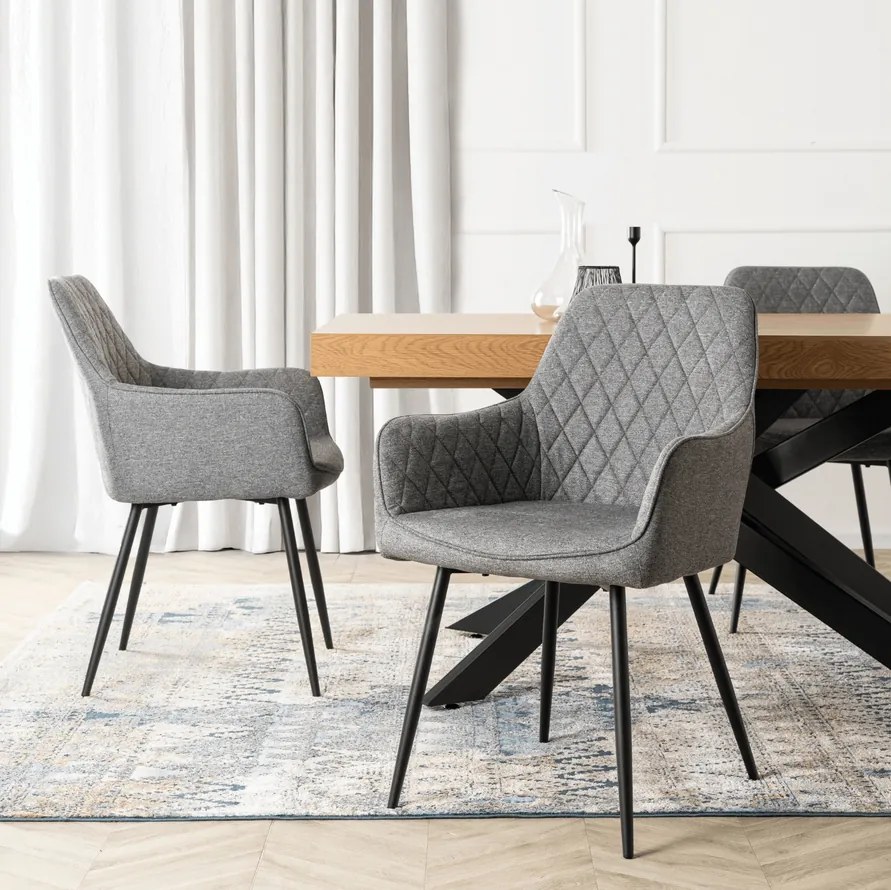 Sivá stolička ANDRE