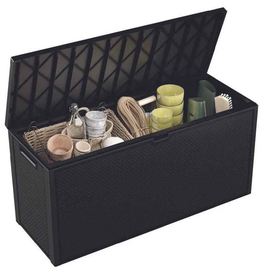 Keter Záhradný úložný box Emily, 270 l, antracit