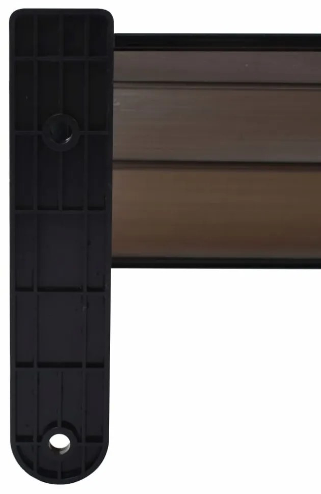 Strieška nad dvere 240 x 100 cm polykarbonát Dekorhome