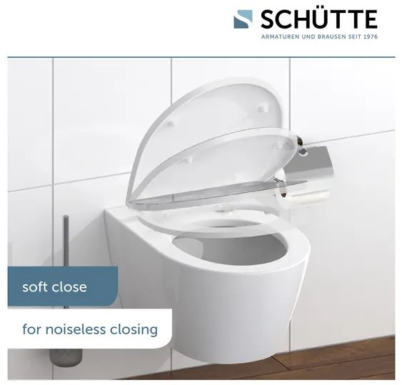 Schütte WC doska so spomaľujúcim mechanizmom (krúžky)  (100253145)