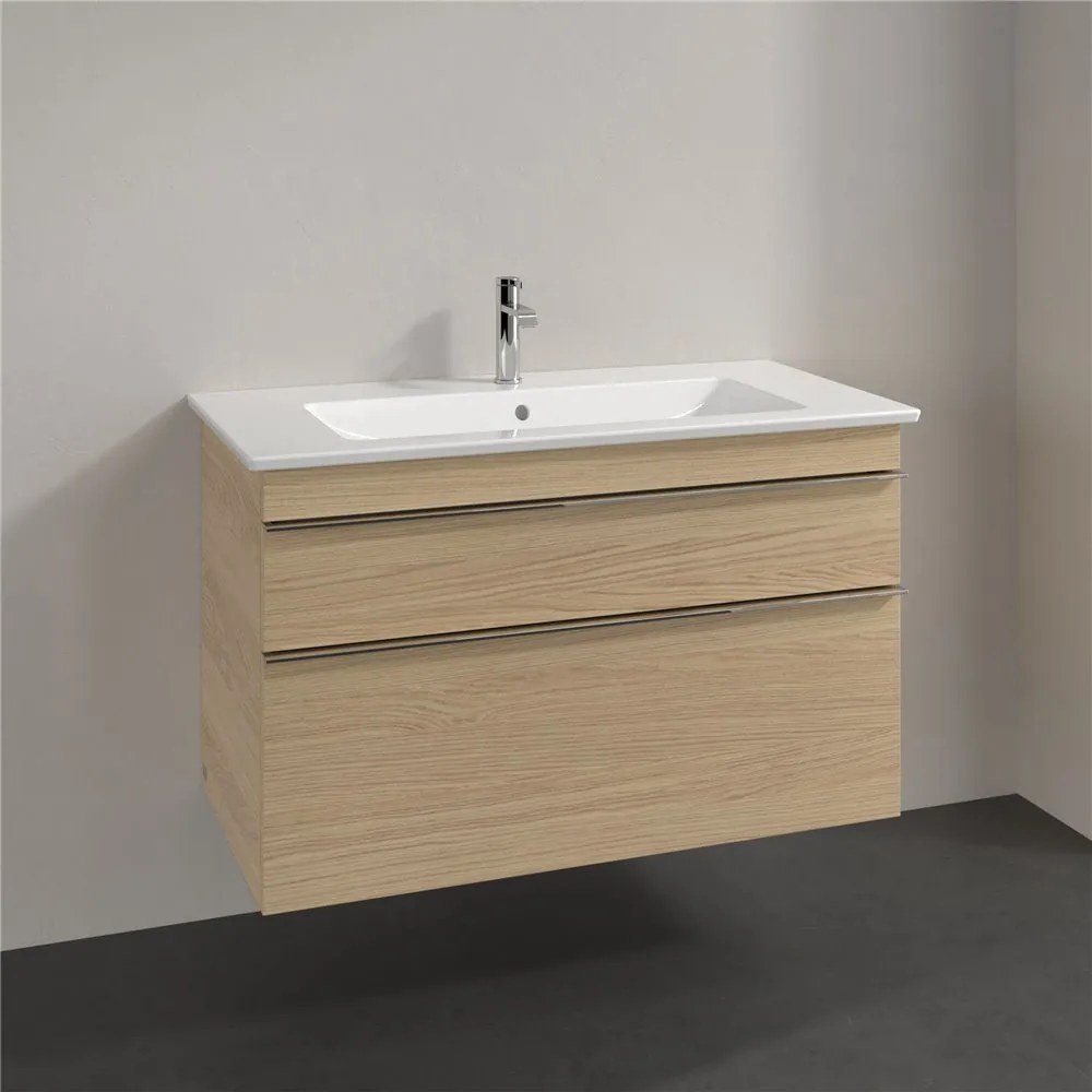 VILLEROY &amp; BOCH Venticello závesná skrinka pod umývadlo, 2 zásuvky, 953 x 502 x 590 mm, Nordic Oak, A92601VJ