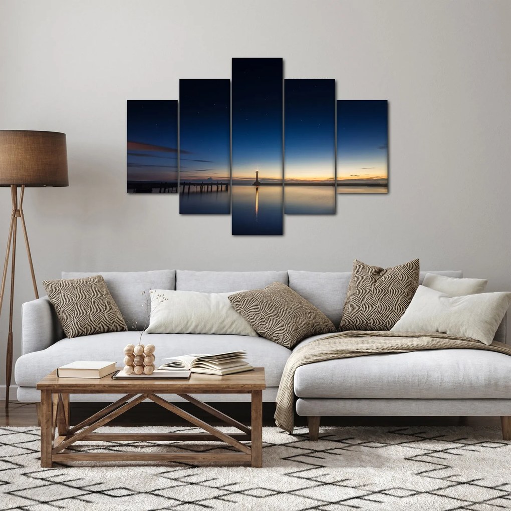 Obraz majáka v diaľke (150x105 cm)