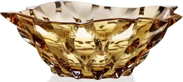 KRIŠTÁĽOVÁ MISA BOHEMIA SAMBA AMBER 305MM