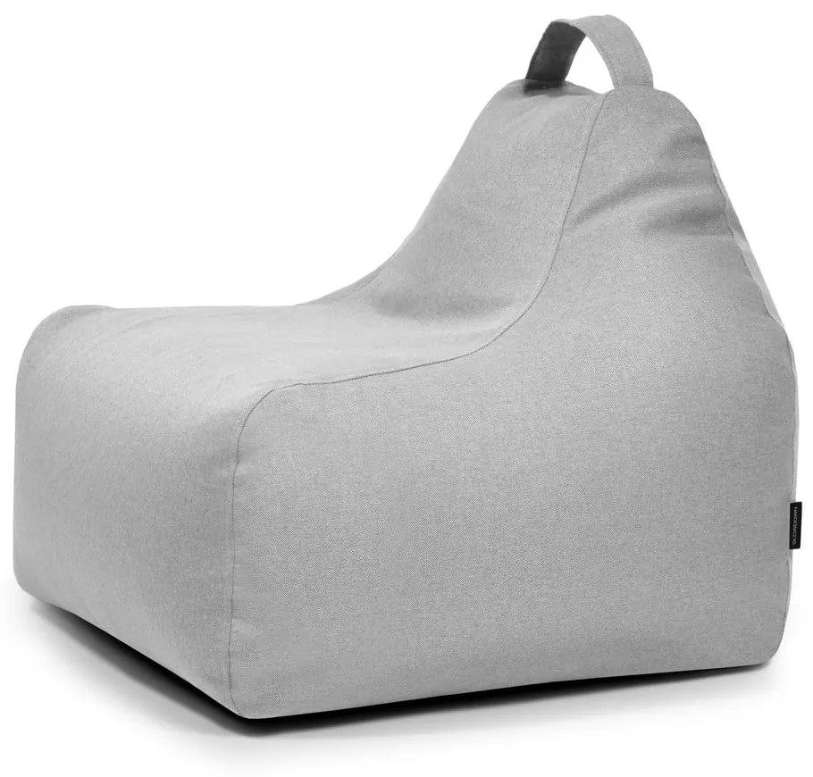 Svetlosivý detský sedací vak Game Amuse – SLOWDOWN