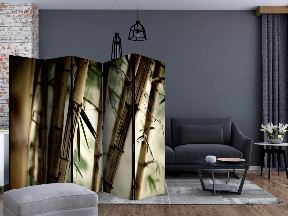 Artgeist Paraván - Fog and bamboo forest [Room Dividers]
