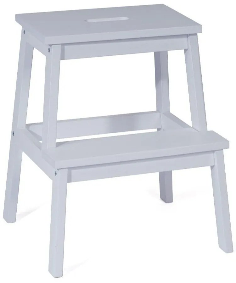 Biela stolička z kaučukového dreva Corg - Bonami Selection