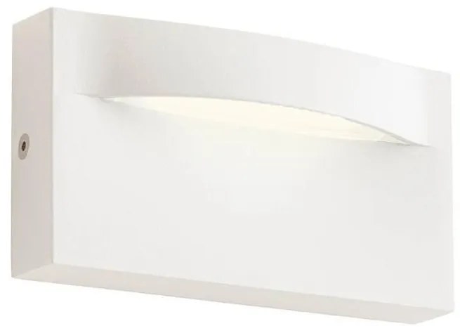 Redo 90425 - LED Vonkajšie nástenné svietidlo POLIFEMO LED/8W/230V IP65 biela UN1086