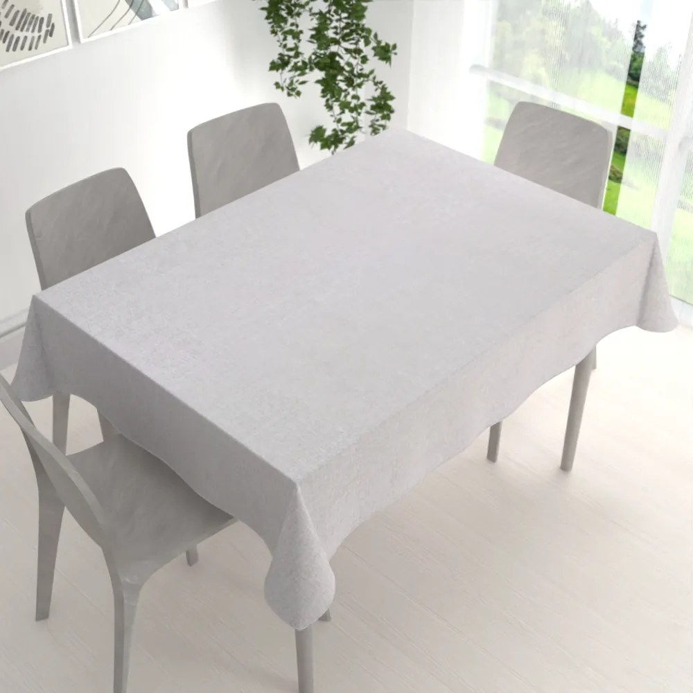 Biante Dekoračný obdĺžnikový obrus BKW-206 Svetlo sivobéžový žíhaný 50x100 cm