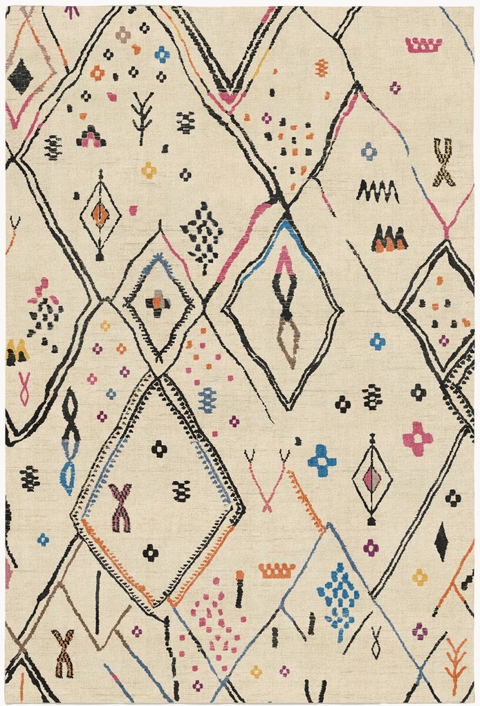 Umývateľný koberec's nízkym vlasom Pamir