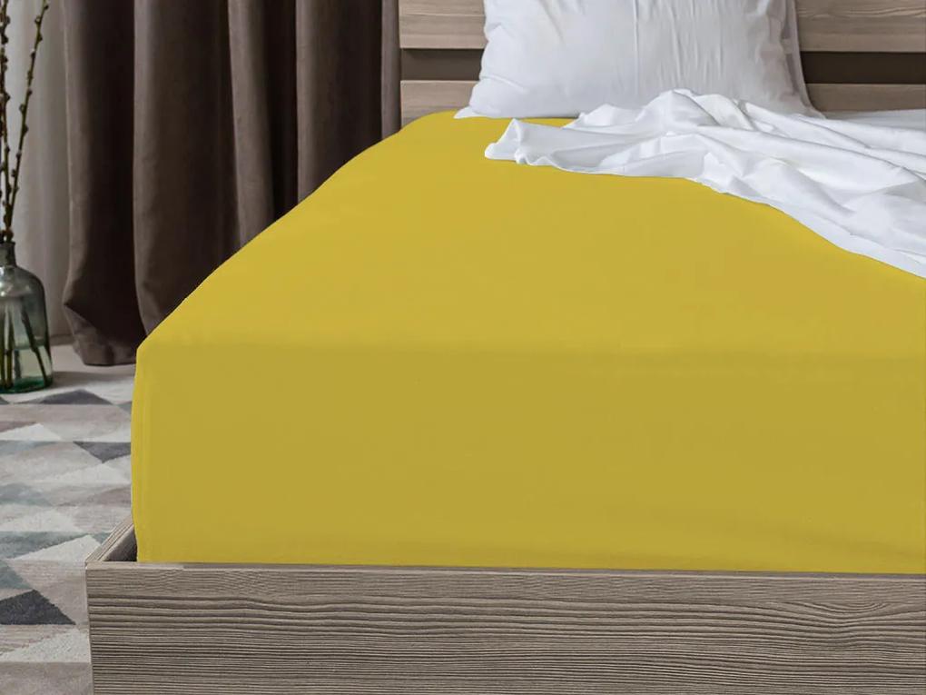 Jersey plachta EXCLUSIVE žltá 90 x 200 cm Gramáž: 190 g/m2