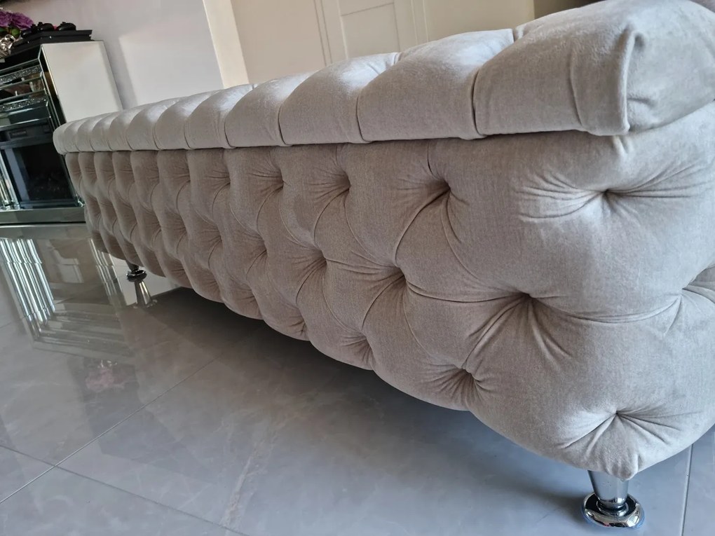 TABURET LAVICA SAMSON 140 / 160 / 180 / 200 X 200 CHESTERFIELD