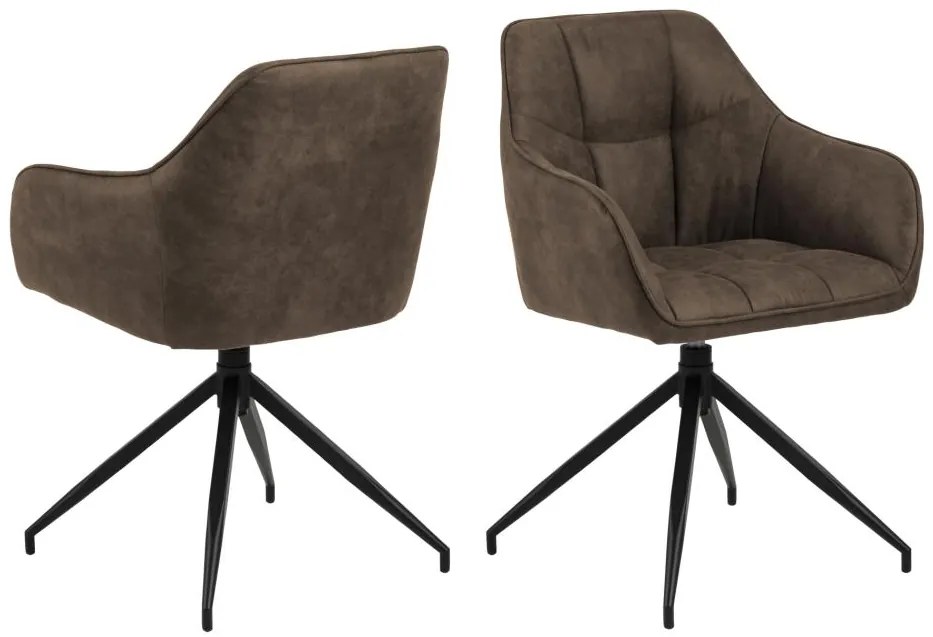 Kreslo Brenda II svetlo hnedé