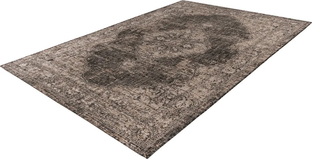 DOPREDAJ: 120x170 cm Kusový koberec Nordic 875 grey – na ven i na doma, 120x170, šedá, chodba / predsieň, Obsession