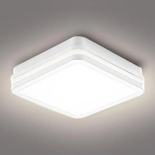 Brilagi - LED Vonkajšie svietidlo BENE LED/24W/230V 26x26 cm biela IP54