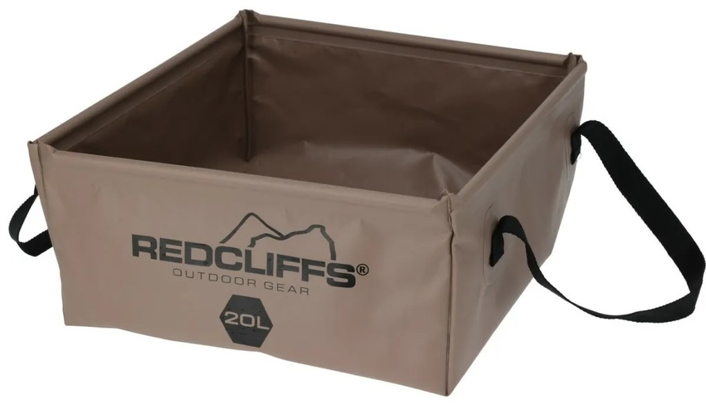 Redcliffs Skladací kempingový box s držadlami, 20 l