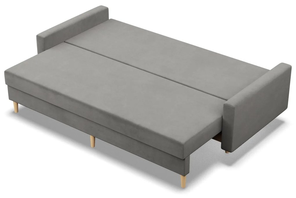 Veľká rozkladacia pohovka ETNA Sivá I