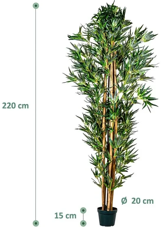 Umelý strom - bambus- 220 cm