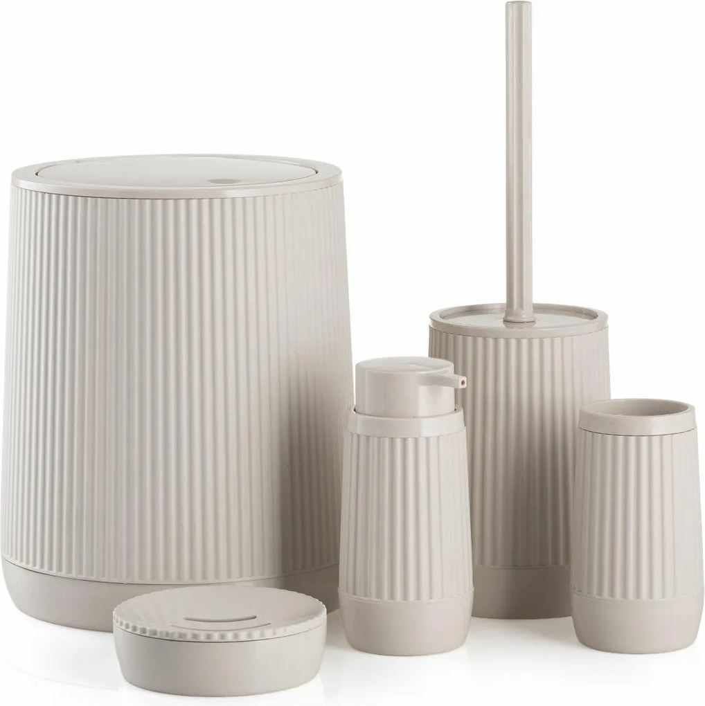 Sada kúpeľňových doplnkov Avenis, béžová