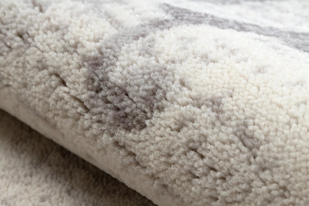 Koberec vlnený ANGEL 6623 / 52022 ornament, s rámom, béžový