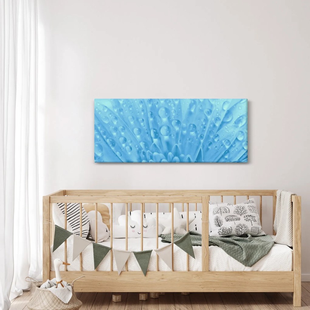 Obraz - Makro záber kvetu (120x50 cm)