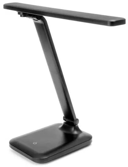 Stolná lampa Platinet Remus 5 W, USB, čierna