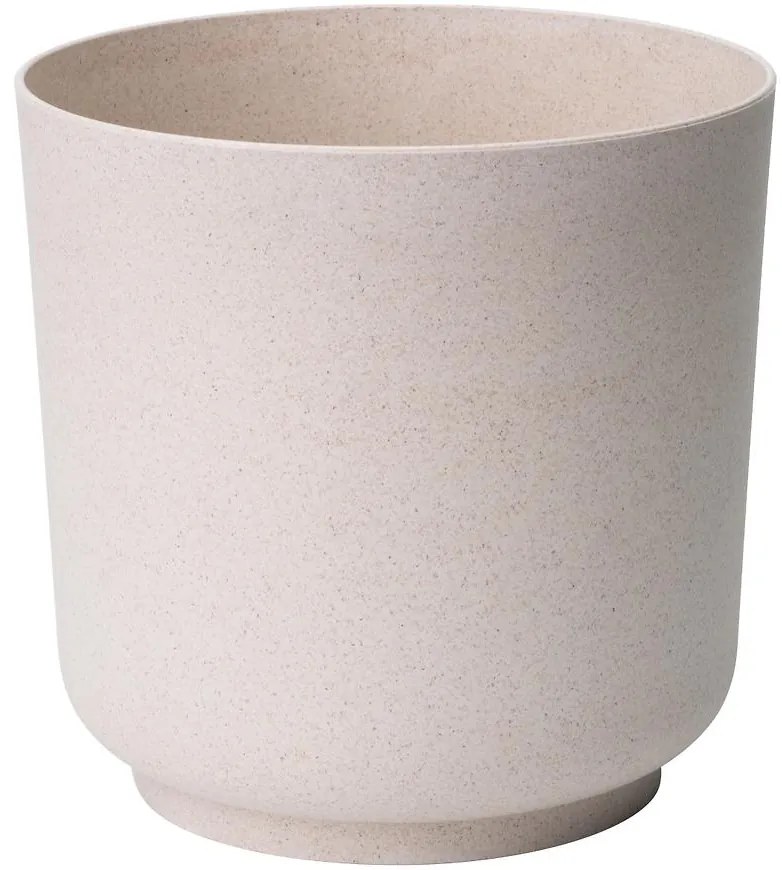 Kvetináč Satina Eco 13 cm biely