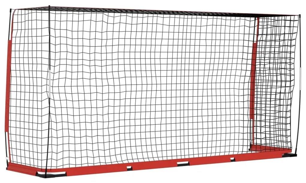Futbalová bránka 366,5x91x183 cm oceľová