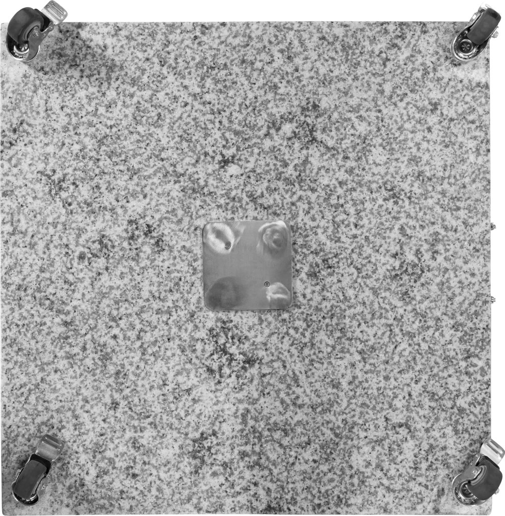 Doppler Pojazdný stojan na slnečník 140 kg - žulový s kolieskami