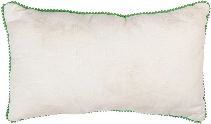 Decorative Cushion 50x35x4 Cm Beige Polyester - 50*30*4 cm