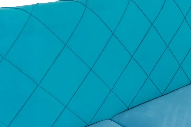 Čalúnená posteľ Mia, 200x180, modrá (AN 5914/5915)