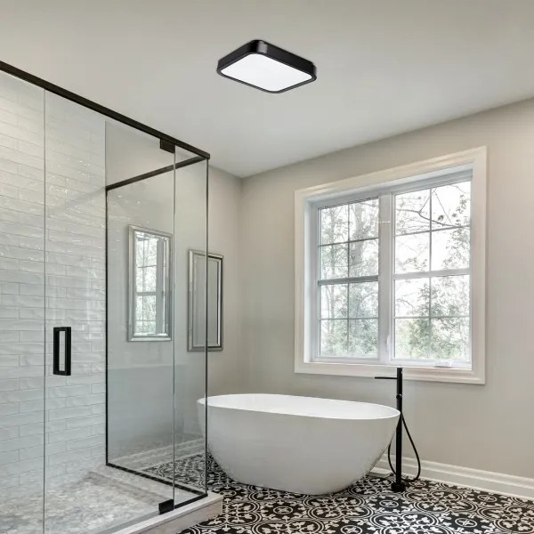 Rabalux 71255 - LED Kúpeľňové stropné svietidlo SAMIRA LED/18W/230V IP44 čierna
