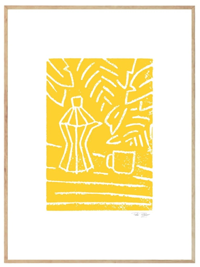 THE POSTER CLUB Autorský plakát 7AM by Felix Pöttinger 30 x 40 cm