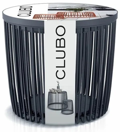 Set 2 univerzálnych košov CLUBO 35+50l antracit