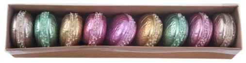 Vianočné ozdoby MACARONIE 714597 (9ks)