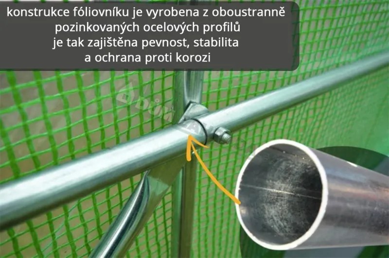 Záhradný fóliovník zelený 2x3m Focus Garden