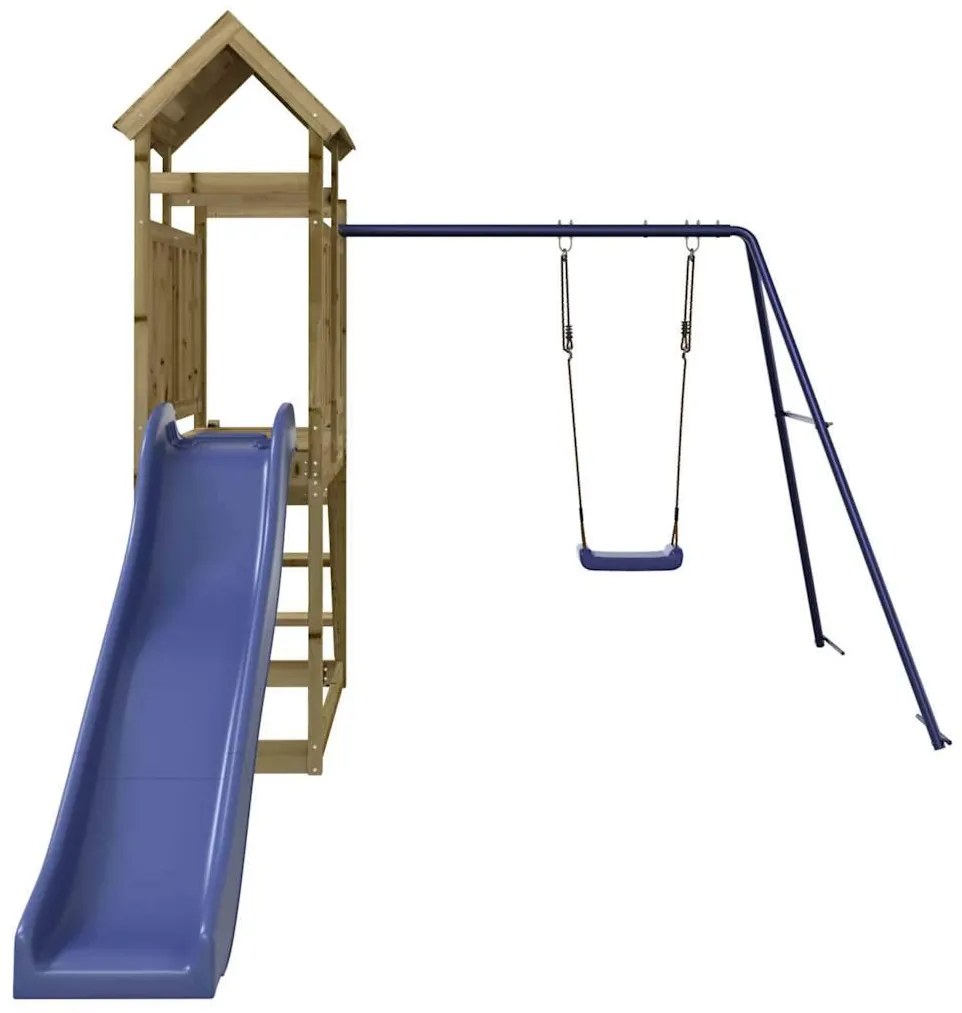 Vonkajšia súprava na hranie impregnovaná borovica