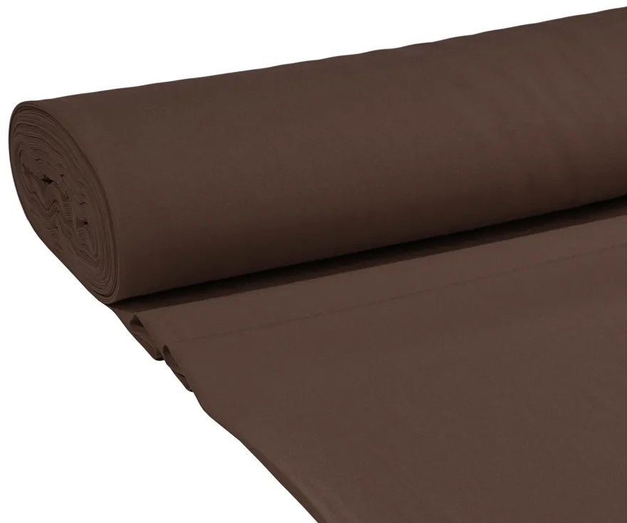 Biante Dekoračný obdĺžnikový obrus Rongo RG-051 Hnedý 50x100 cm