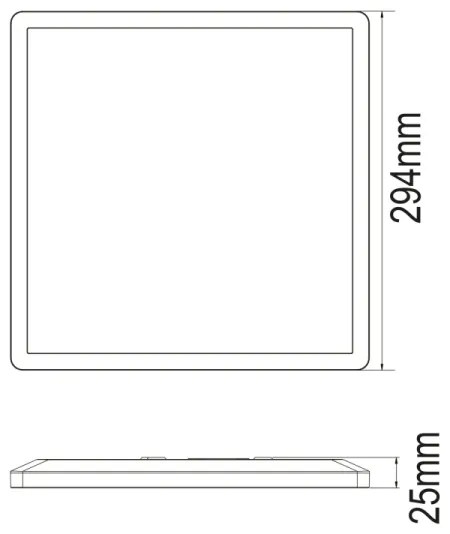 Globo 41563-18B - LED Kúpeľňové stropné svietidlo SAPANA LED/18W/230V IP44